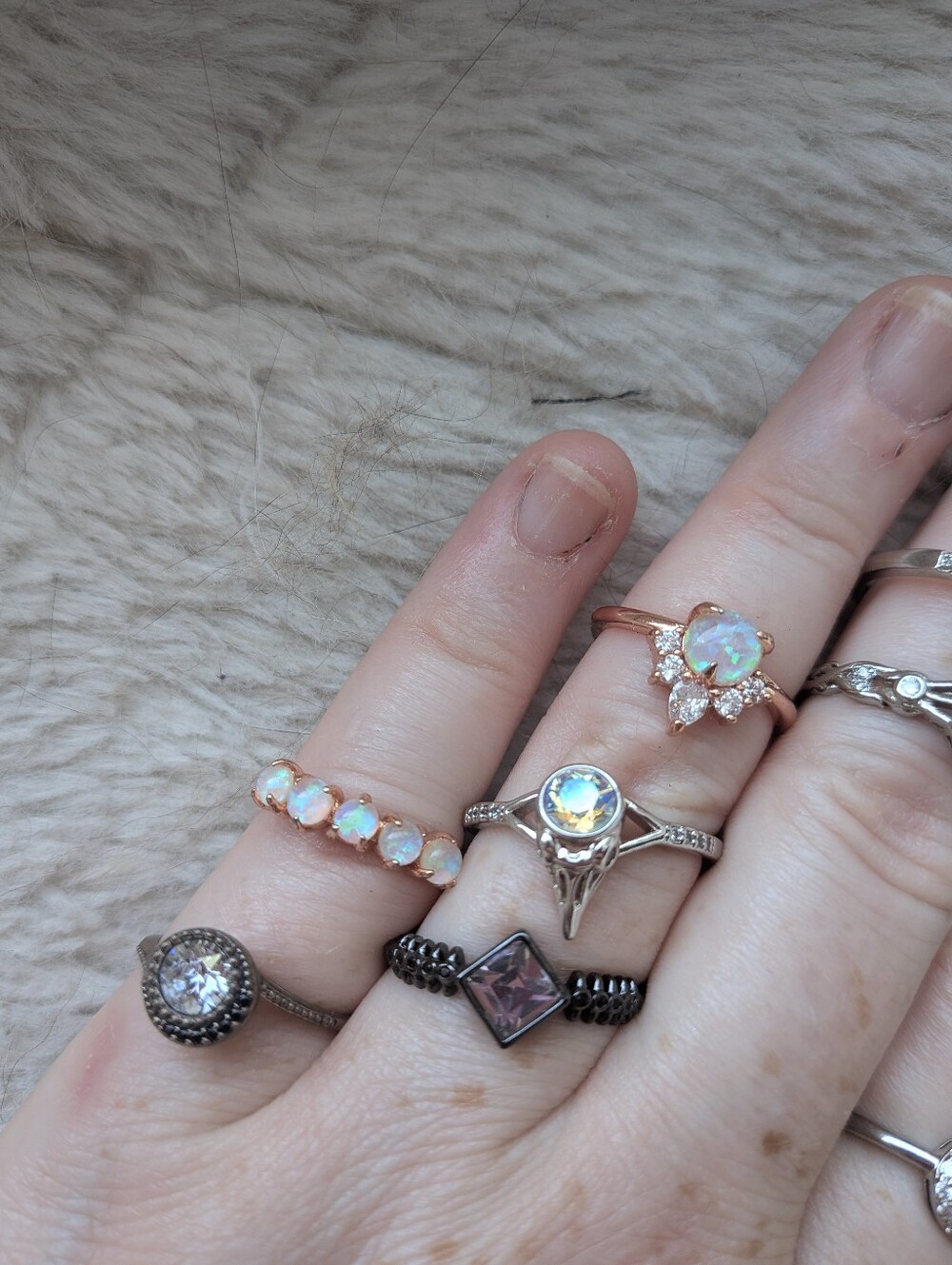 Lot Of Fragrant Jewels Rings - Picture 3 of 3